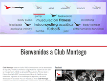 Tablet Screenshot of montego.com.ar